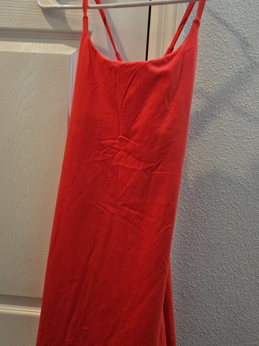 Halara TENNIS DRESS WITH SHORTS RED/ORANGE SM NWT